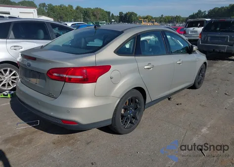 2016 Ford Focus Se from USA, damaged, VIN 1FADP3F25GL393323
